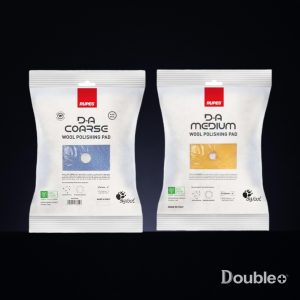 RUPES 羊毛拋光墊 藍色粗拋與黃色細拋